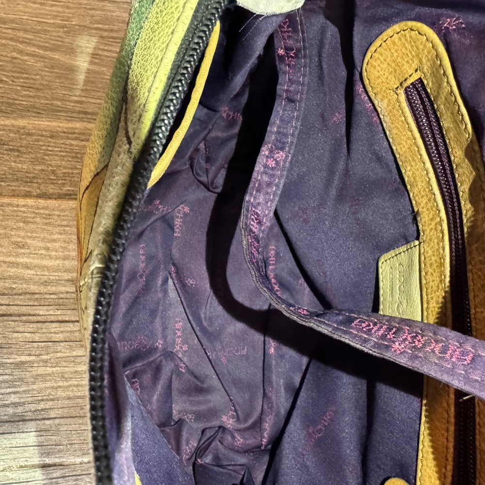 Anuschka Artistic Multicolor Shoulder Bag - Picture 10 of 16
